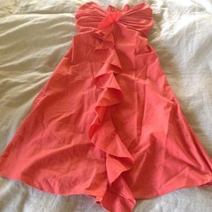 NWOT Strapless Summer Dress-M